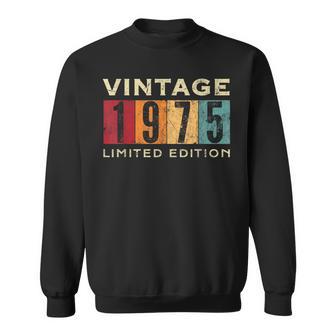 Retro 51 Añosintage 1975 Edición Limitada Cumpleaños Camisa de entrenamiento - Regaloses