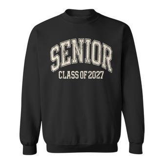 Retro Class Of 2027 Senior Student School Graduation 2027 Sweatshirt | Seseable UK