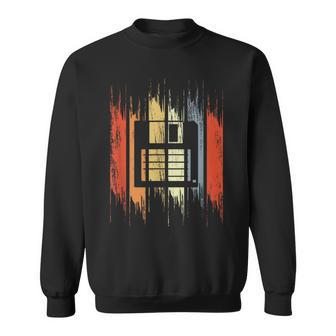 Retro Diskette 80Er Liebhaber Retrowave Sweatshirt - Geschenkecke