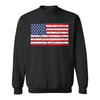 Retrointage Amerikanische Flagge Sweatshirt - Geschenkecke