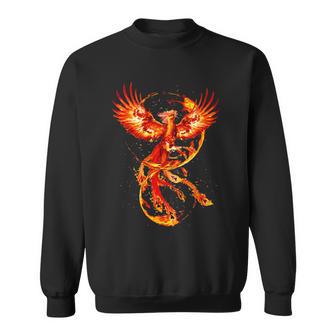 Rising Phoenix Fire Fenix Force Puissance Mythique Oiseau De Sweater e - Cadeauxyz