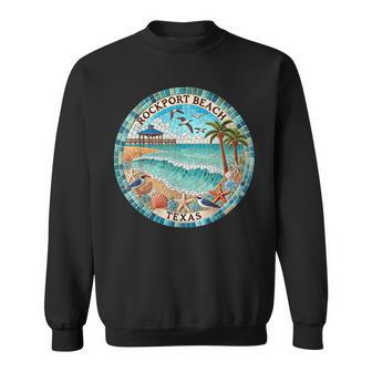 Rockport Beach Tx Texas Gulf Coast Sweatshirt - Thegiftio UK