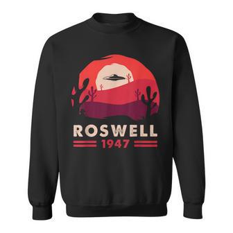 Roswell 1947 Ufo Abductionoucoupeolante Alien Sweater e - Cadeauxyz