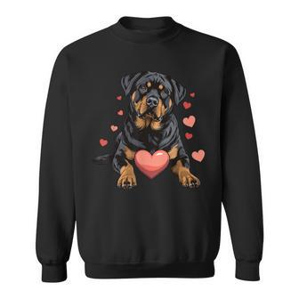 Rottweiler Perro Corazón Mascota Perro Amante Animal Camisa de entrenamiento - Regaloses