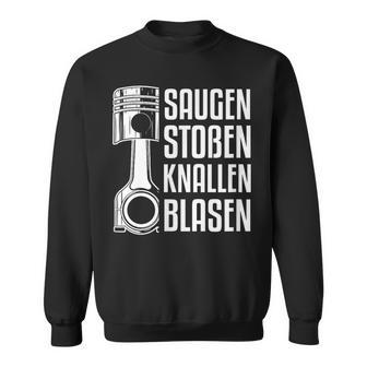 Saugentoßen Knallen Blasen Sweatshirt - Geschenkecke