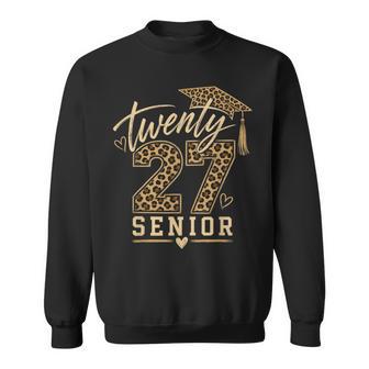 Senior 2027 Leopard Graduation Class Of 2027 Sweatshirt | Seseable UK