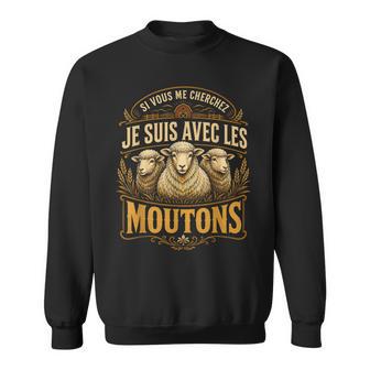 Sious Me Cherchez Jeuis Avec Les Moutons Ferme Sweater e - Cadeauxyz