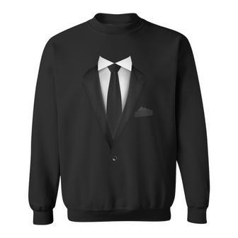 Smoking Fun Hochzeitskrawatte Sweatshirt - Geschenkecke