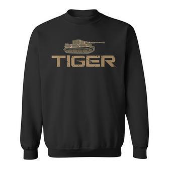 Soldats Forces Armées Hommes En Uniforme Camouflage Tiger Tank Sweater e - Cadeauxyz