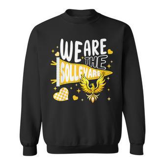 We Are Sollevare Retro Mascot School Cheering Sweatshirt | Seseable UK