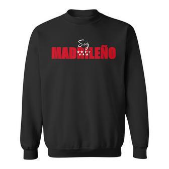 Soy Madrileño Diseño Con La Bandera De Madrid Camisa de entrenamiento - Regaloses