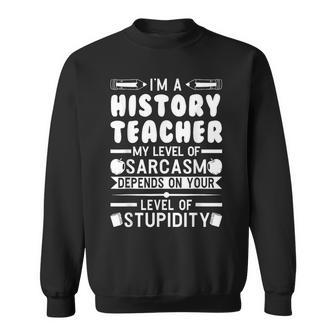 Soy Un Profesor De La Historia De Mi Nivel De Enseñanza Camisa de entrenamiento - Regaloses