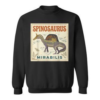 Spinosaurus Mirabilis Paleontología De Dinosaurios Retro Camisa de entrenamiento - Regaloses