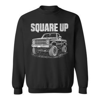 Square Up Squarebody Truck Sweatshirt - Thegiftio UK