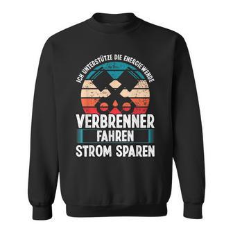 Stromparenprucherbrenner Fahren Anti Elektroauto Sweatshirt - Geschenkecke