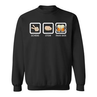 Suffchön Bierchnapsaufencheretein Paar Bier Sweatshirt - Geschenkecke