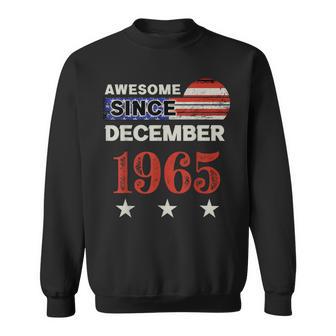 Superbe Drapeau Américainintage Depuis 1965 Décembre 1965 Sweater e - Cadeauxyz