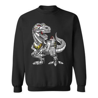 T-Rex Dinosaure Robotcience Fiction Enfants Garçons Sweater e - Cadeauxyz