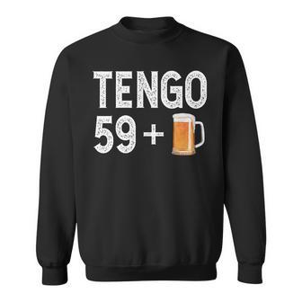Tengo 59 Más 1 Cerveza Cumpleaños Manga Larga Camisa de entrenamiento - Regaloses
