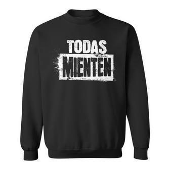 Todas Mienten Cool Rockpanish Espanol Latino Camisa de entrenamiento - Regaloses