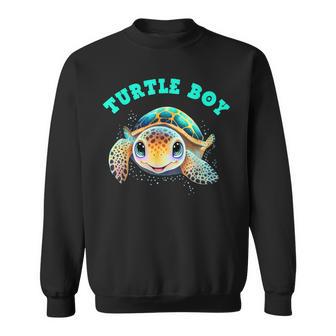 Turtle Boy Traje Del Día De La Tierra Para Niños Tortuga Para Niño Camisa de entrenamiento - Regaloses