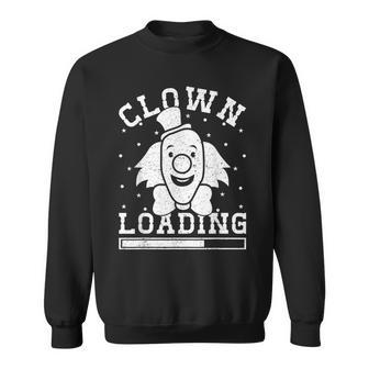 Un Clown Graphique De Cirque Chargeant Un Artiste De Cirque Sweater e - Cadeauxyz