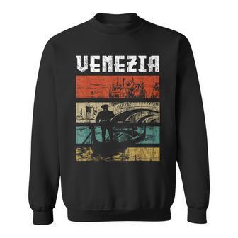 Venecia Italia Góndola Recuerdo Italianoenezia Italy Camisa de entrenamiento - Regaloses