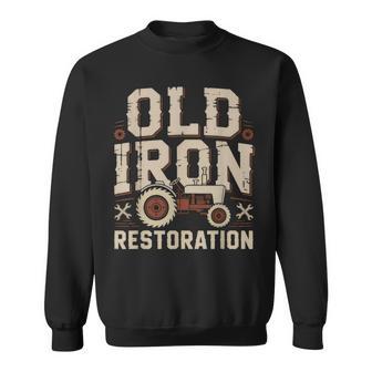 Vieux Tracteur Restauration De Ancien Sweater e - Cadeauxyz