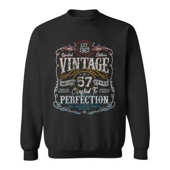 Vintage 1969 Limited Edition 57 Year Old 57Th Birthday Sweatshirt - Thegiftio UK