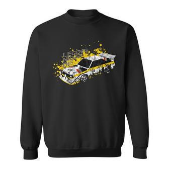 Vintage Deutsche Rallye-Autorennen Motorsport Livery Sweatshirt - Geschenkecke
