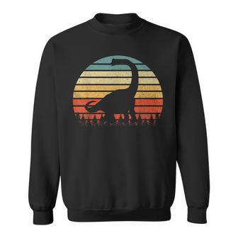 Vintage Diplodocus Dinosaure Coucher Deoleil Rétro Sweater e - Cadeauxyz