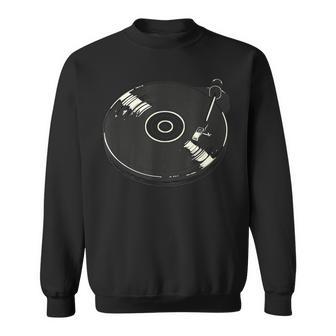 Vintage Discos Retro Música Tocadiscosinilos Camisa de entrenamiento - Regaloses