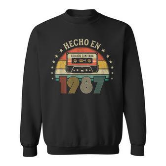 Vintage Hecho En 1987 Regalo Nacido En 1987 Edición Limitada Camisa de entrenamiento - Regaloses