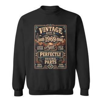 Vintage Made In 1969 Western Birthday Born In 1969 Birthday Felpa - Novitaregali