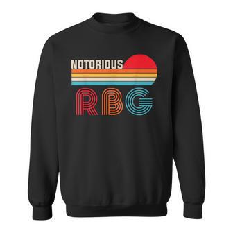 Vintage Notorious Rbg Für Damen Ruth Bader Ginsburg Sweatshirt - Geschenkecke