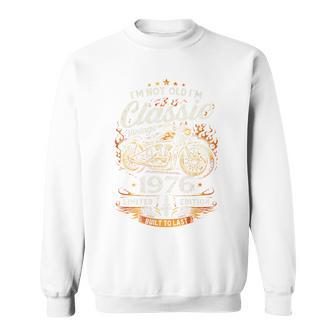 50 Ans Anniversaire Homme Moto Motard Biker 1976 Haut De Gamme Sweater e - Cadeauxyz