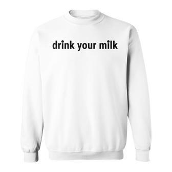 Bebe Tu Leche Divertido Lema Humorístico De Declaraciónarcástica Camisa de entrenamiento - Regaloses