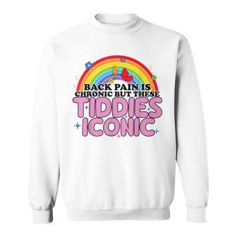 Big Boob Humor Iconic Inappropriate Embarrassing Meme Sweatshirt - Thegiftio UK