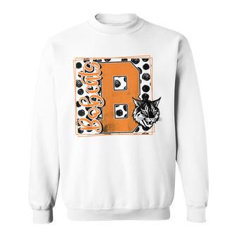 Bobcat Pride School Spirit Mascot Orange Bobcats Game Day Sweatshirt - Thegiftio UK