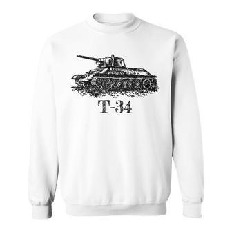 Bosquejo Del Tanque Ruso T-34 Ww2 Camisa de entrenamiento - Regaloses