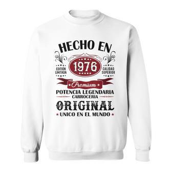 Cumpleaño 50 Años Hombre Hecho En 1976Intage Regalo Camisa de entrenamiento - Regaloses