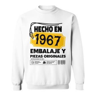 Cumplir 55 Añoseptiembre Hecho En 1967 Cumpleaños Manga Larga Camisa de entrenamiento - Regaloses