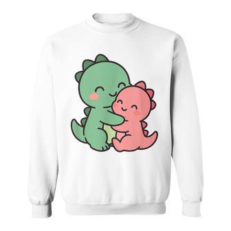 Diseño De Dibujos Animados De Dinosaurios Con Forma De Abrazo De Bebé Camisa de entrenamiento - Regaloses