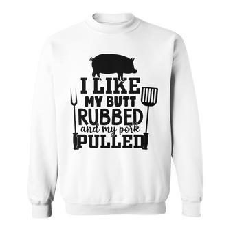 Divertido Bbq Frote Y Carne De Cerdo Tirada Humor Dobleignificado Camisa de entrenamiento - Regaloses