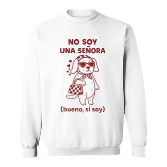 Divertido Perro Meme Nooy Unaeñora Chiste Español Camisa de entrenamiento - Regaloses