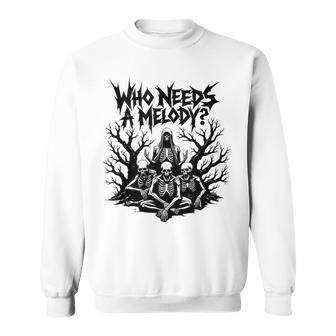 Estilo Clásico De Death Metal Frase Irónica In Mangas Camisa de entrenamiento - Regaloses