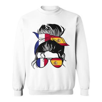 Francia Y España Mix Racines Francesas Camisa de entrenamiento - Regaloses
