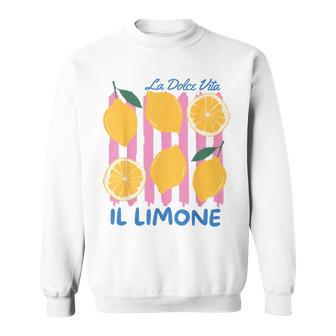 Il Limone Limoniolonchelo La Dolceita Limón Italia Camisa de entrenamiento - Regaloses