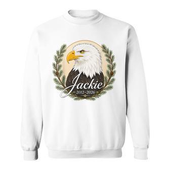 Jackie Bald Eagle 2012 2026 Memorial Tribute Sweatshirt - Thegiftio UK