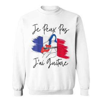 Je Ne Peux Pas Jái Guitare Drôle Guitare Cadeau Musicien Sweater e - Cadeauxyz